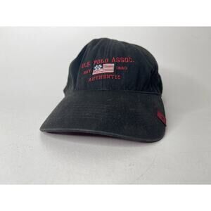 U.S. Polo Assn Hat/Cap Black Adjustable One Size Apparel Wear Unisex